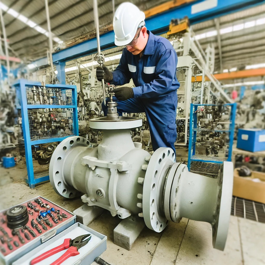 mantenimiento de válvulas en general